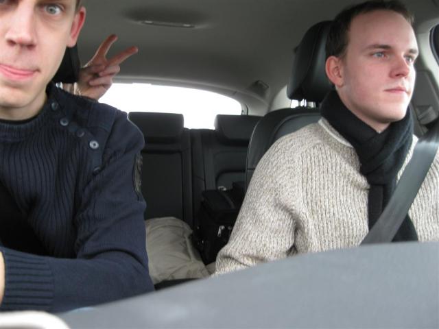Anfahrt im Q5